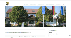 Desktop Screenshot of petersaurach.de
